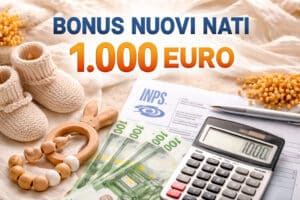 1.000 euro per famiglie con il bonus nuovi nati 2026: requisiti, ISEE e domanda